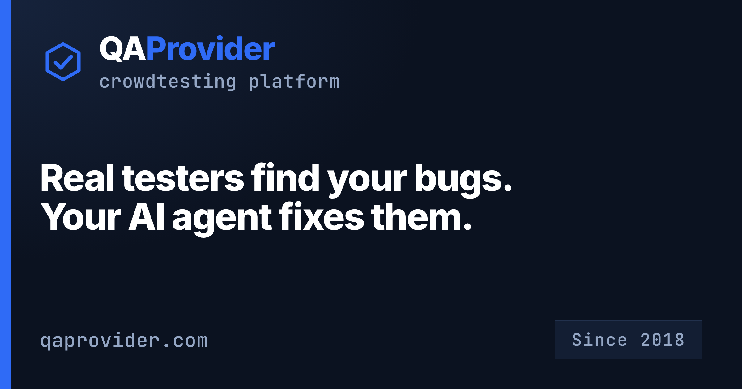 QAProvider — 官网预览图